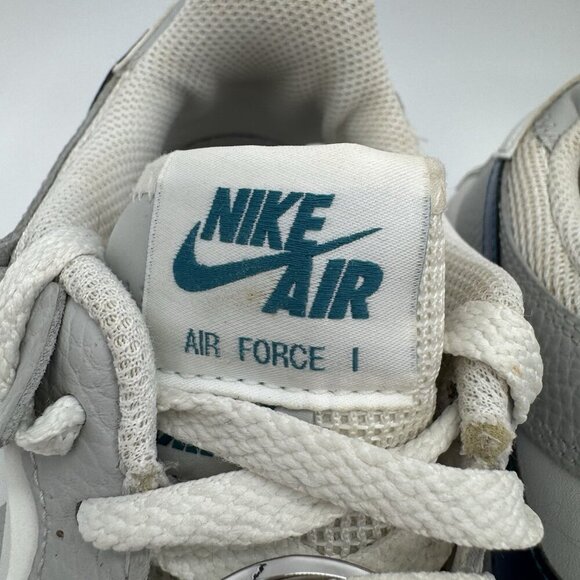 Nike Air Force 1 Shadow Low Womens Size 7 White Spruce Green Gray DR7856-100 - Picture 6 of 14